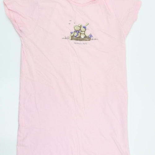 Asda George Womens Pink Animal Print  Top Dress Size 8