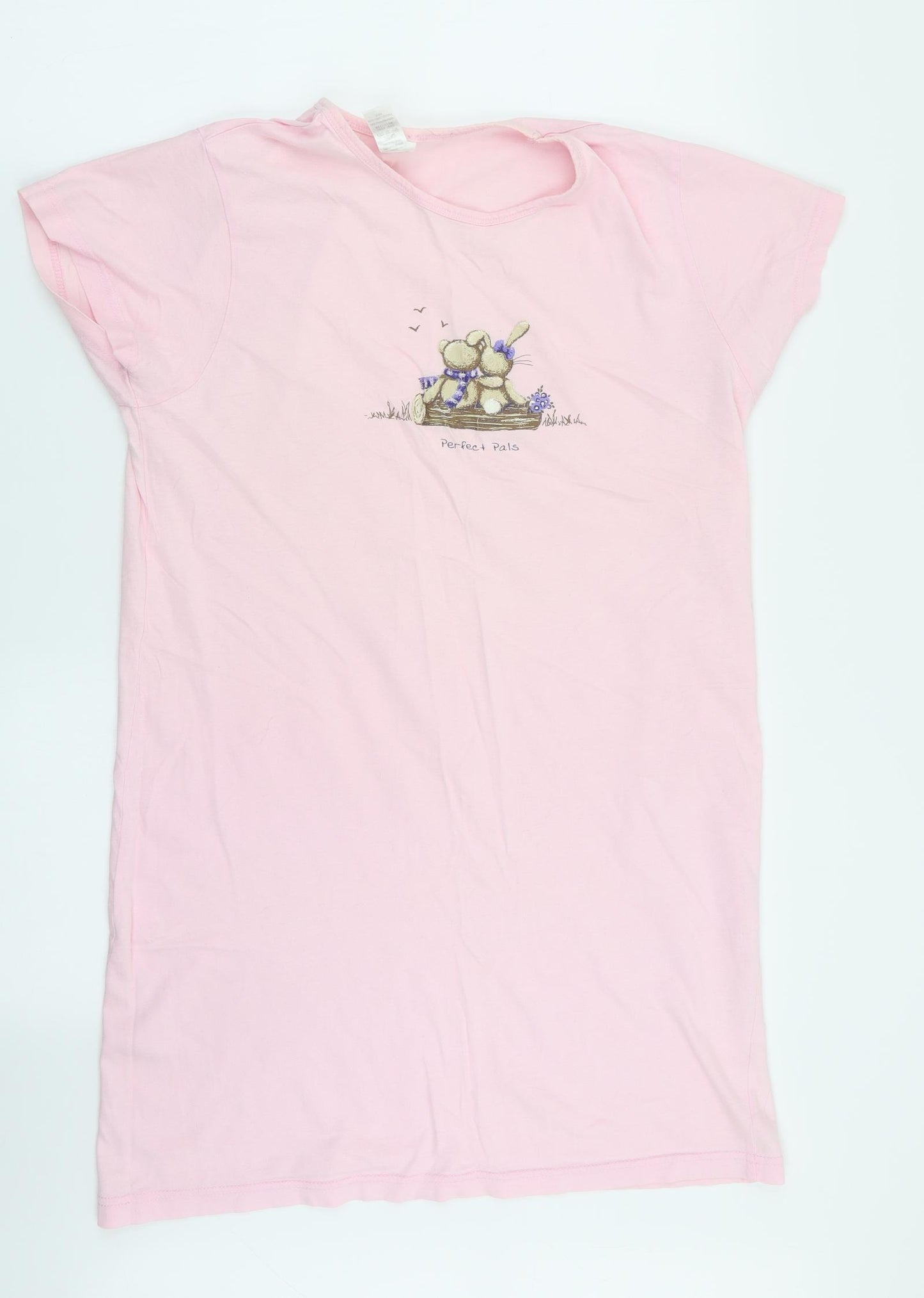 Asda George Womens Pink Animal Print  Top Dress Size 8