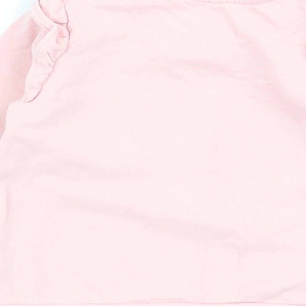 TU Girls Pink   Pullover Jumper Size 3-6 Months
