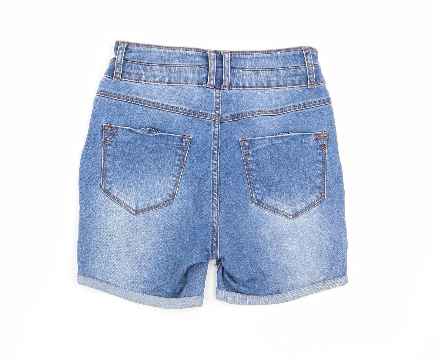 New Look Womens Blue   Hot Pants Shorts Size 6