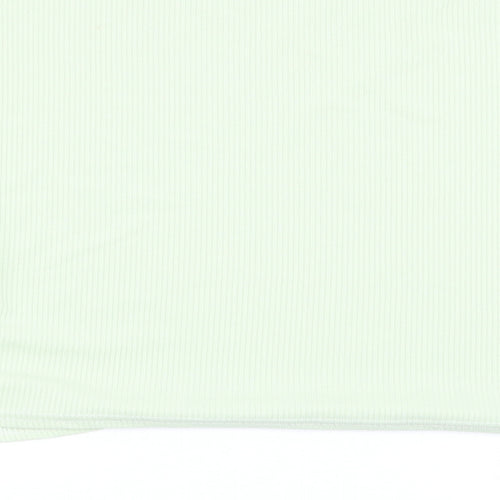 nastygal Womens Green   Basic T-Shirt Size 12