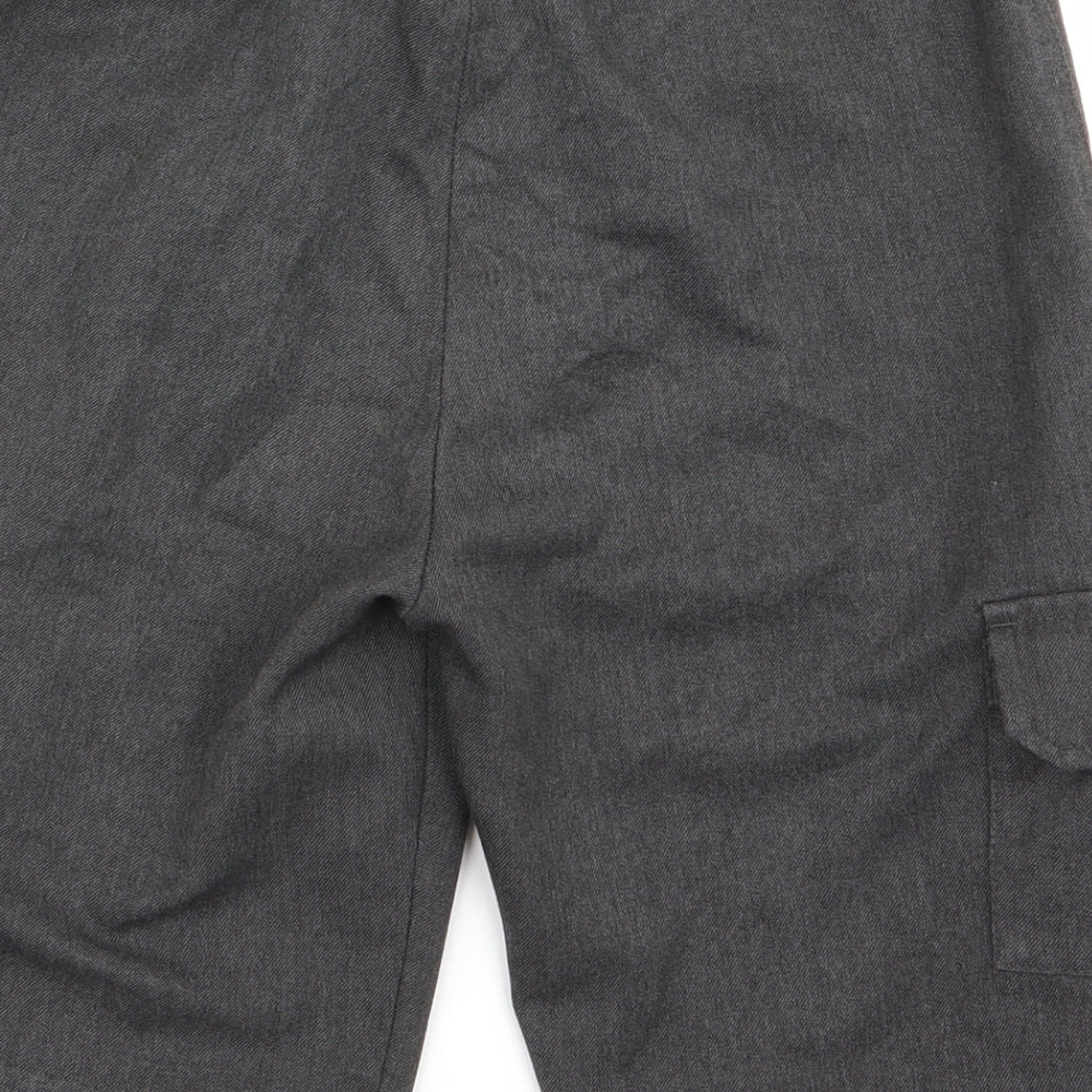 F&F Boys Grey   Cargo Shorts Size 9-10 Years - school shorts