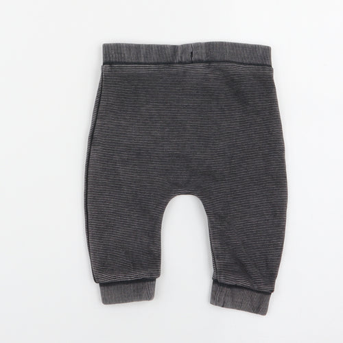 fred and flo Boys Multicoloured Striped  Jogger Trousers Size 3-6 Months