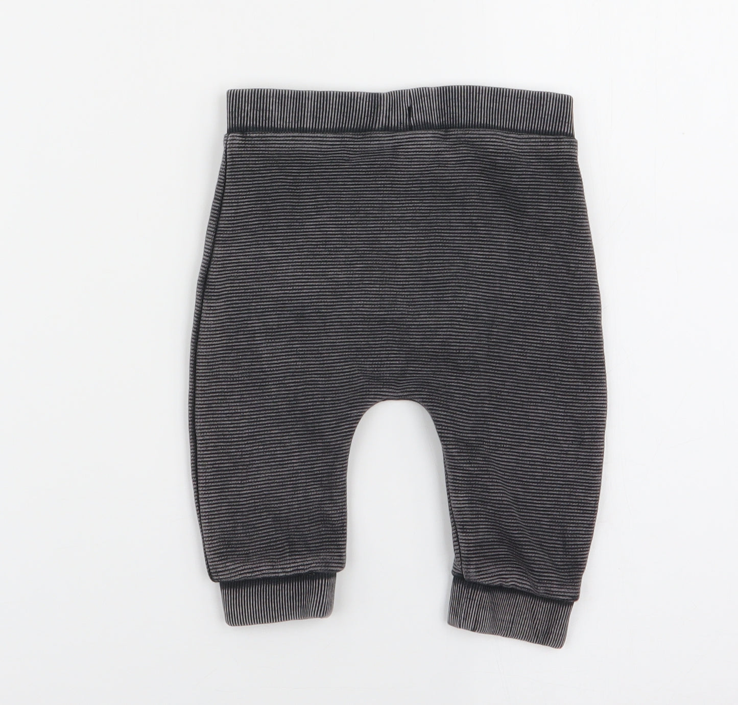 fred and flo Boys Multicoloured Striped  Jogger Trousers Size 3-6 Months