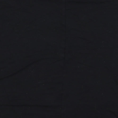 Select Womens Black   Basic T-Shirt Size 12