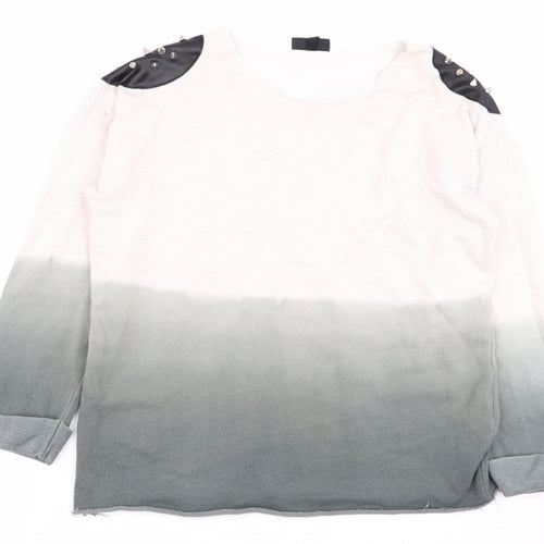 Topshop Womens Multicoloured   Pullover Jumper Size 10
