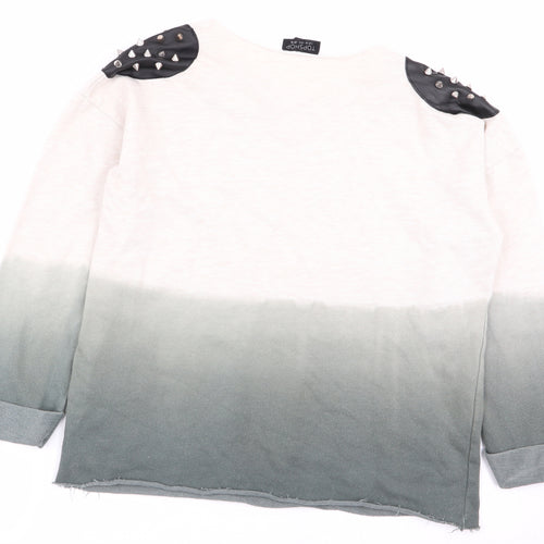 Topshop Womens Multicoloured   Pullover Jumper Size 10