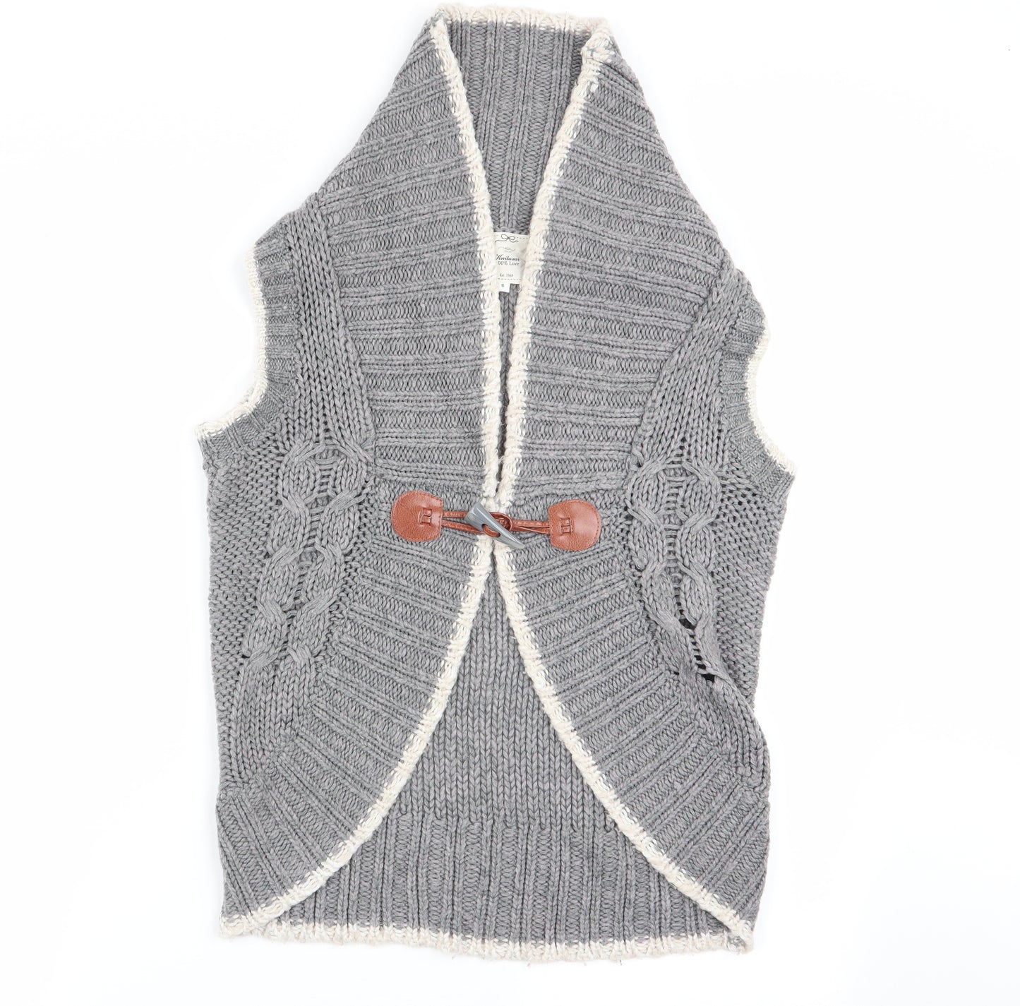 New Look Womens Grey   Cardigan Jumper Size 8