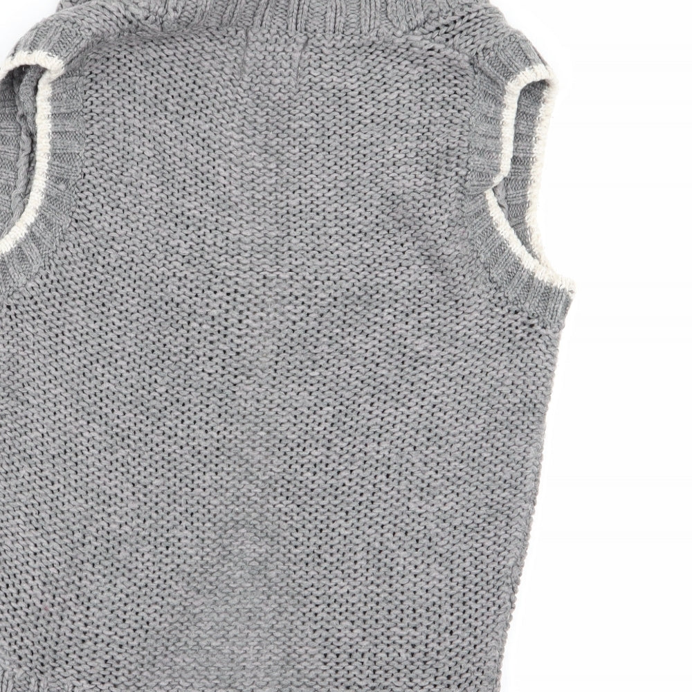 New Look Womens Grey   Cardigan Jumper Size 8