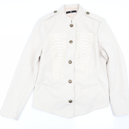 by very Womens Pink   Jacket Blazer Size 16