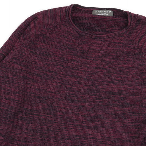 Primark Mens Purple   Pullover Jumper Size L