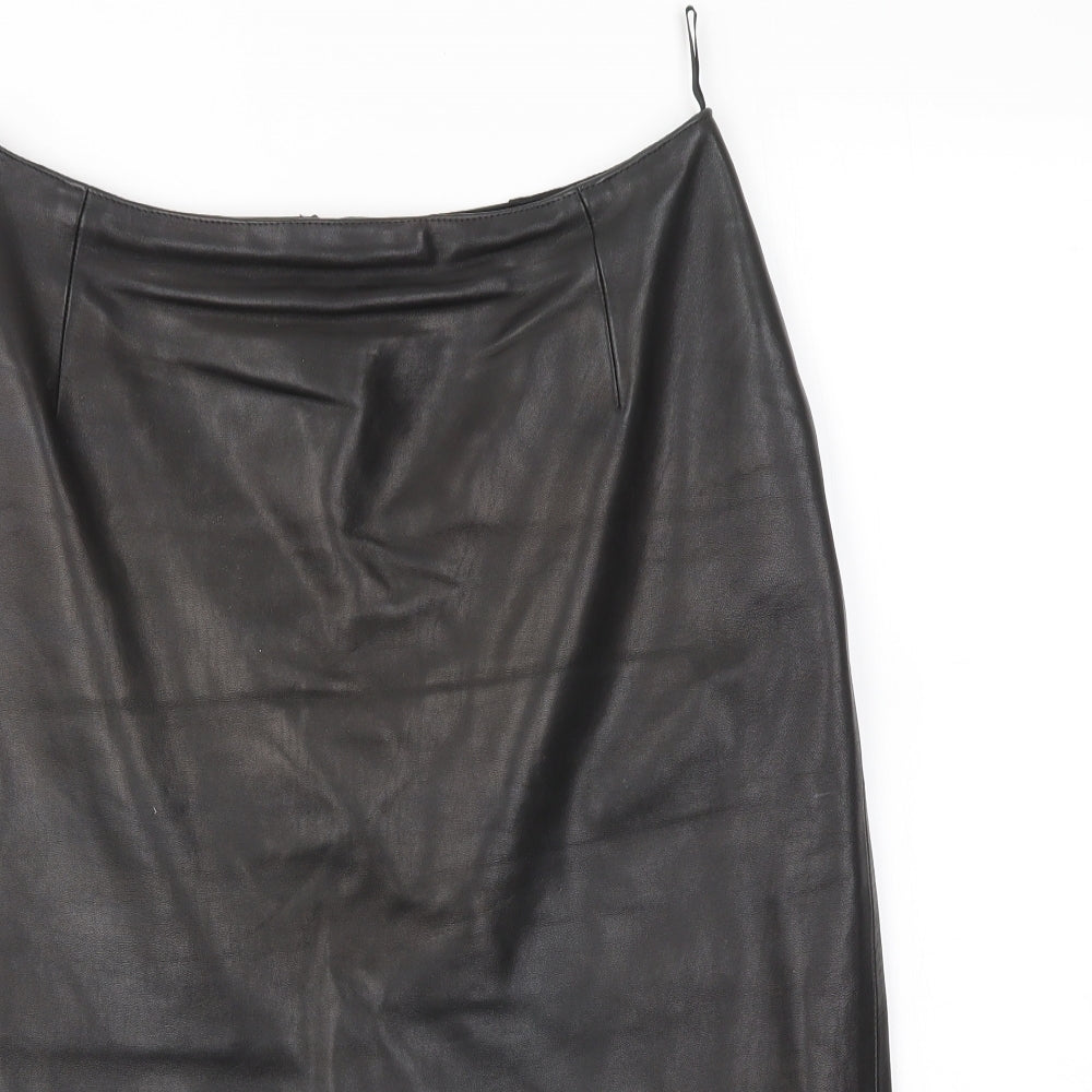 GK  Womens Black   A-Line Skirt Size 30 in