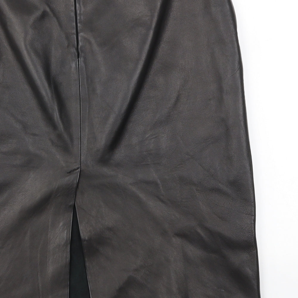 GK  Womens Black   A-Line Skirt Size 30 in