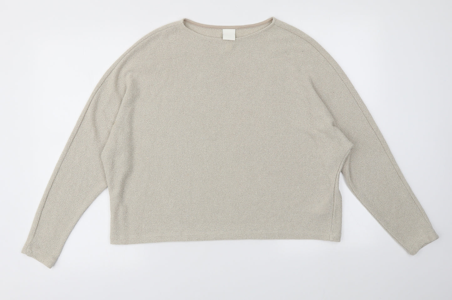 H&M  Womens Beige   Pullover Jumper Size S