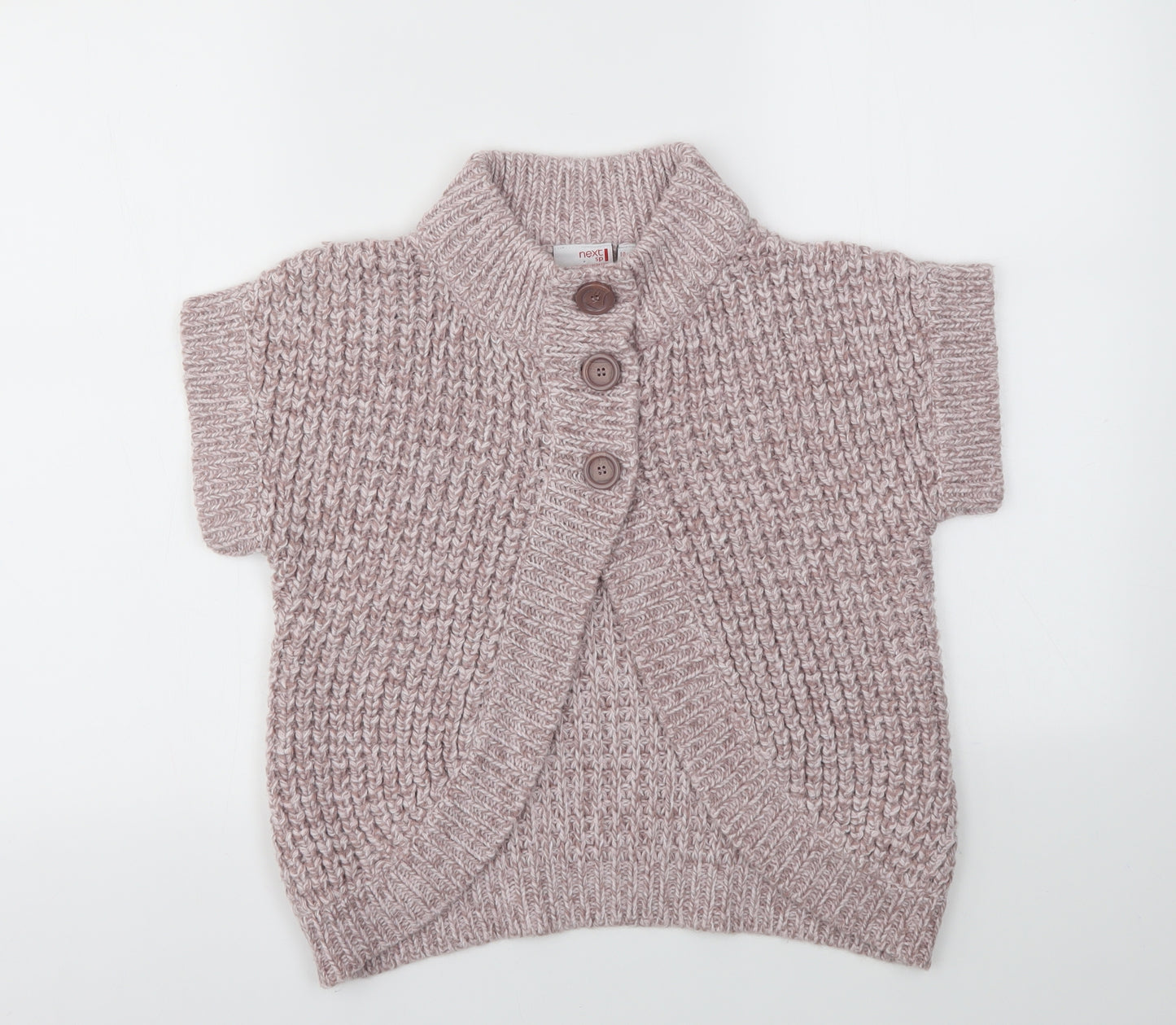 NEXT Girls Pink   Cardigan Jumper Size 10 Years