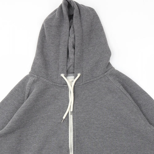 Cedar Wood State Womens Grey   Full Zip Jumper Size L
