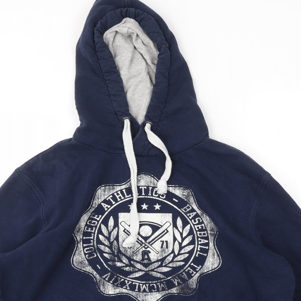 Angelo Litrico Mens Blue   Pullover Hoodie Size L