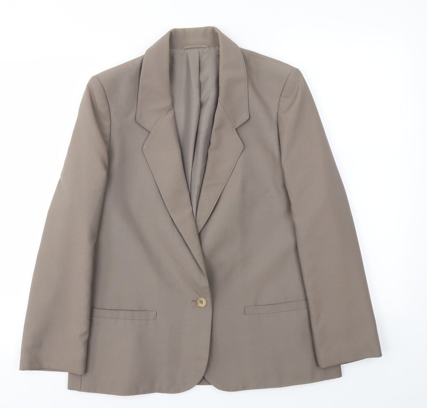 st Michael Womens Beige   Jacket Blazer Size 12
