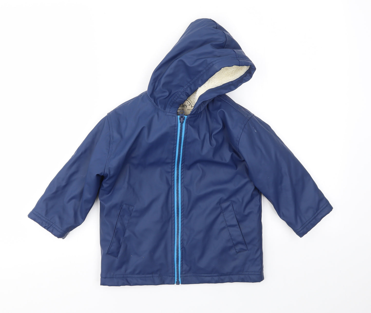 Hatley Boys Blue   Basic Coat Coat Size 3 Years