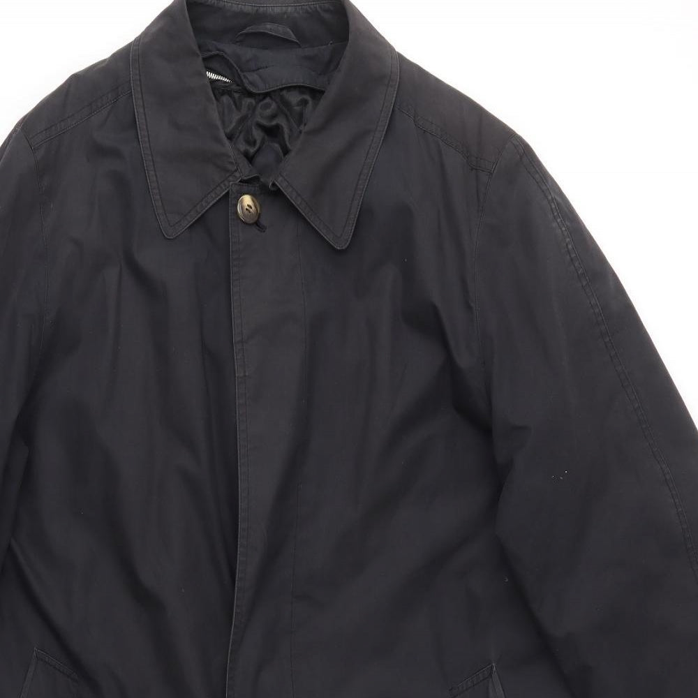 Aquabury Mens Black   Jacket Coat Size M