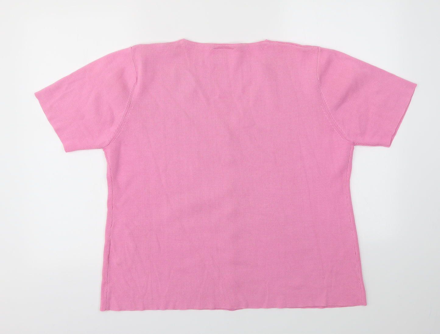 Nightingales Womens Pink   Cardigan Jumper Size L