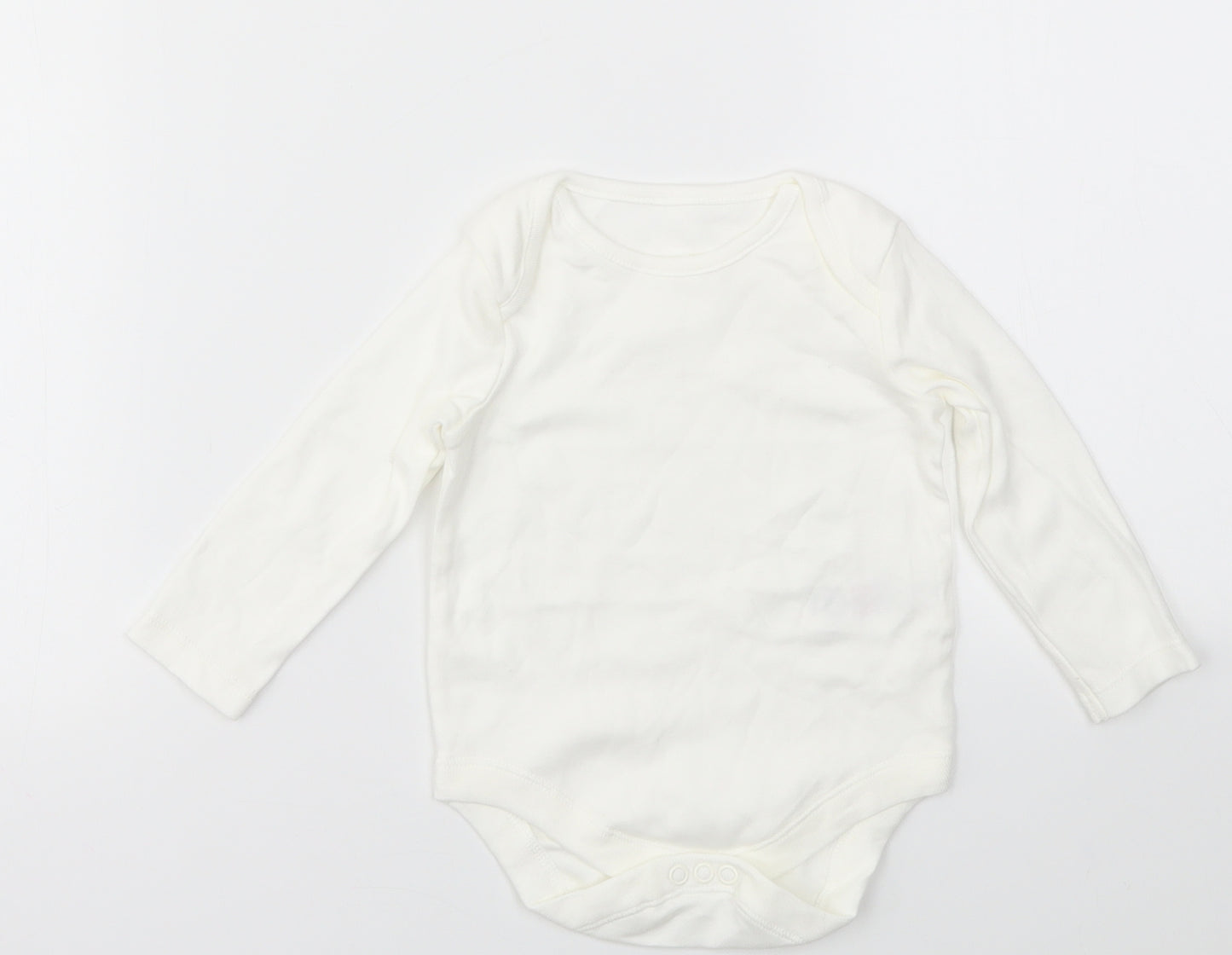 F&F Baby White   Babygrow One-Piece Size 3-6 Months