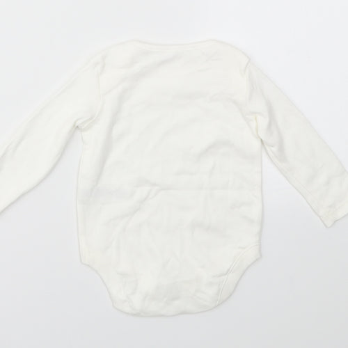 F&F Baby White   Babygrow One-Piece Size 3-6 Months