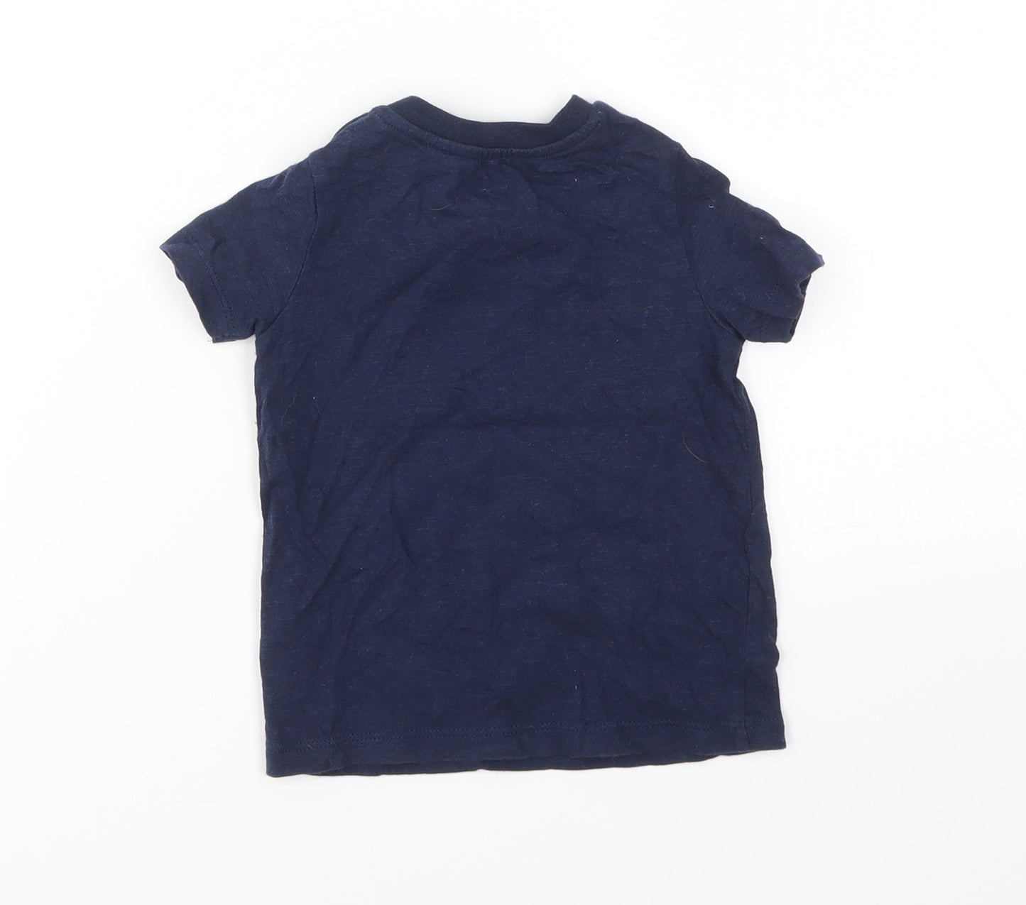 F&F Boys Blue   Basic T-Shirt Size 6-9 Months