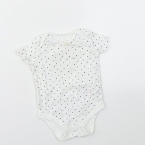 F&F Baby Multicoloured Argyle/Diamond  Babygrow One-Piece Size 6-9 Months