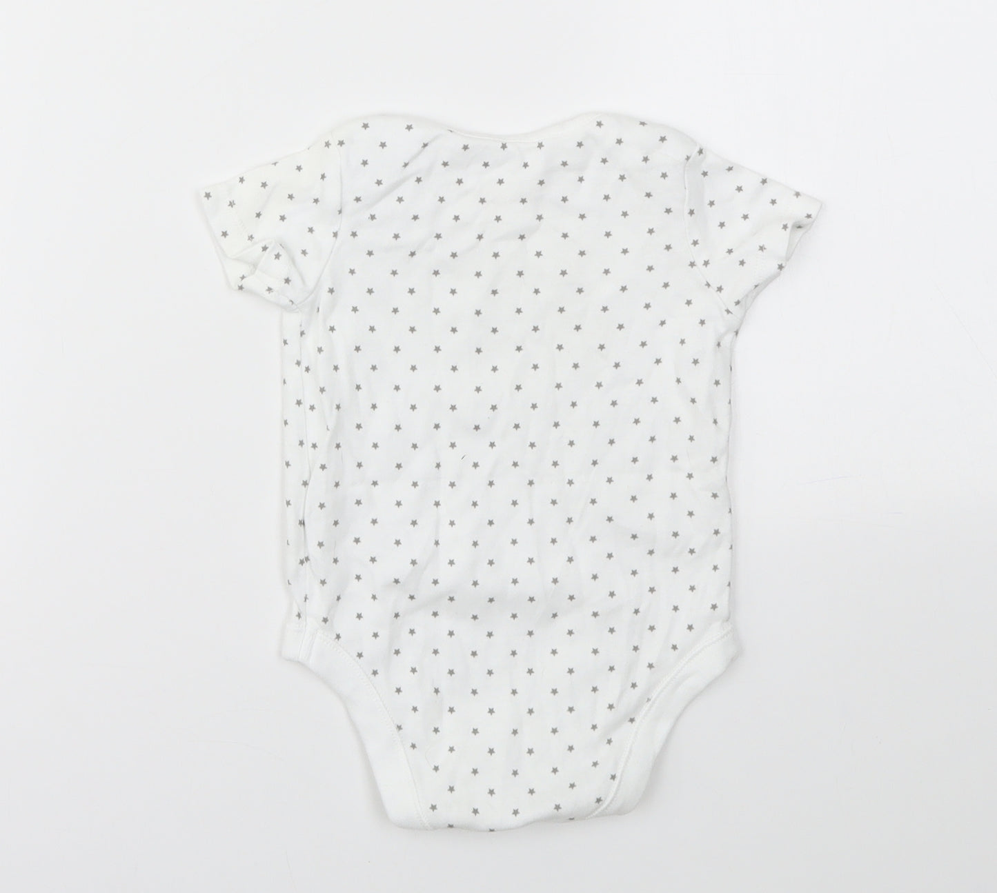 F&F Baby Multicoloured Argyle/Diamond  Babygrow One-Piece Size 6-9 Months