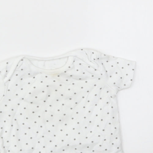 F&F Baby Multicoloured Argyle/Diamond  Babygrow One-Piece Size 6-9 Months