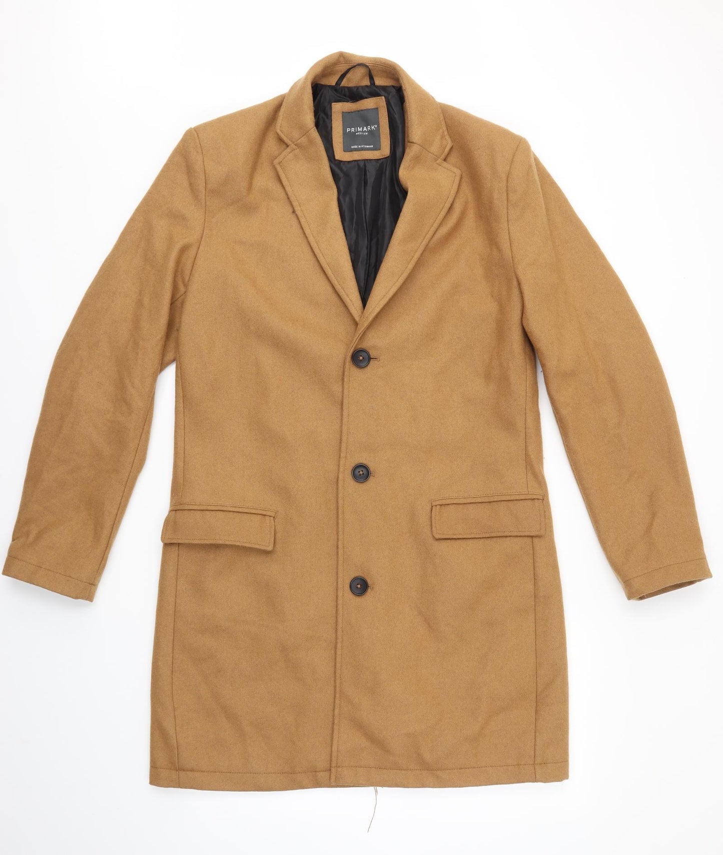 Primark Mens Beige   Jacket Coat Size M