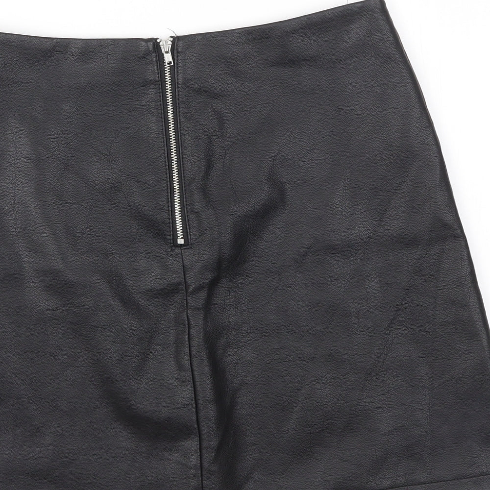 Primark Womens Black   Flare Skirt Size 10