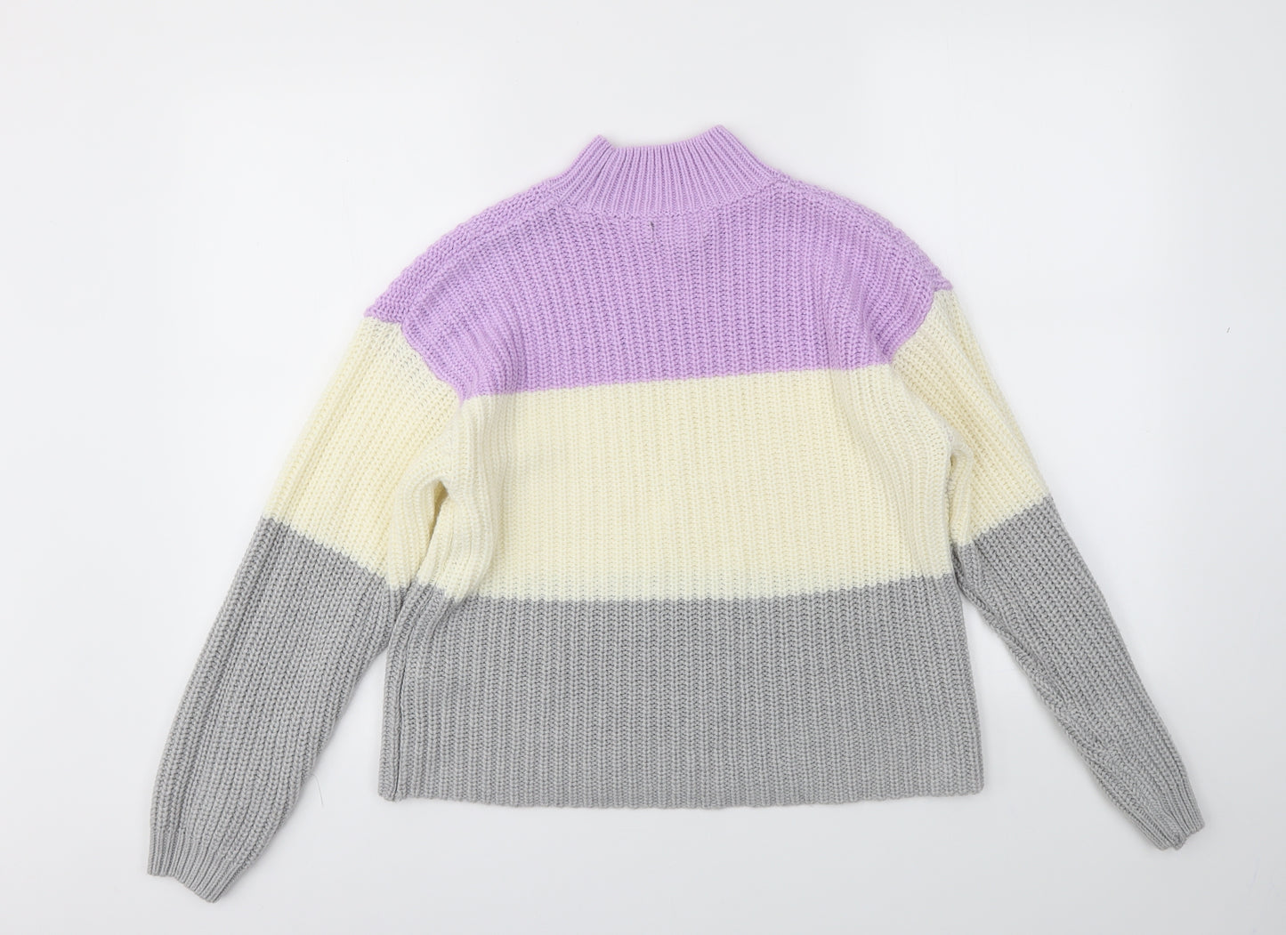 New Look Womens Multicoloured Striped  Pullover Jumper Size S