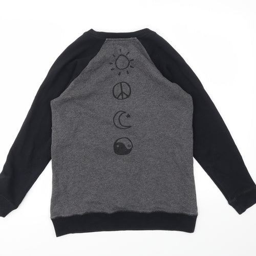 Kendall And Kylie Womens Grey   Pullover Jumper Size XS