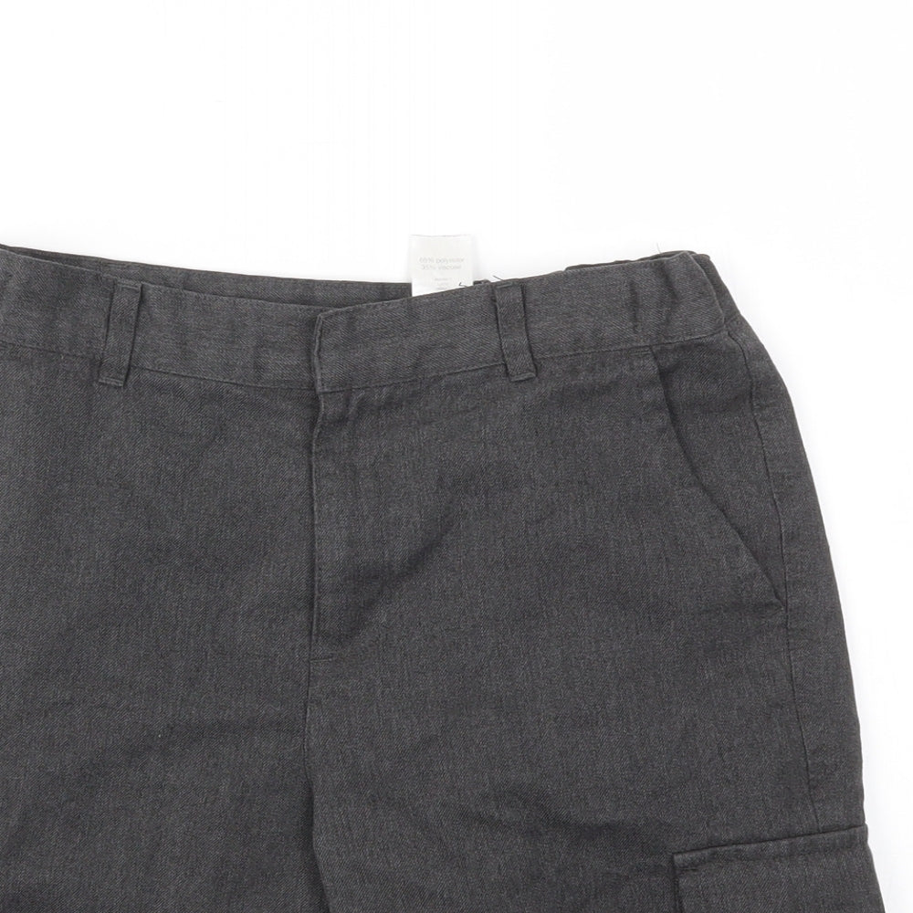 F&F Boys Grey   Cargo Shorts Size 9-10 Years