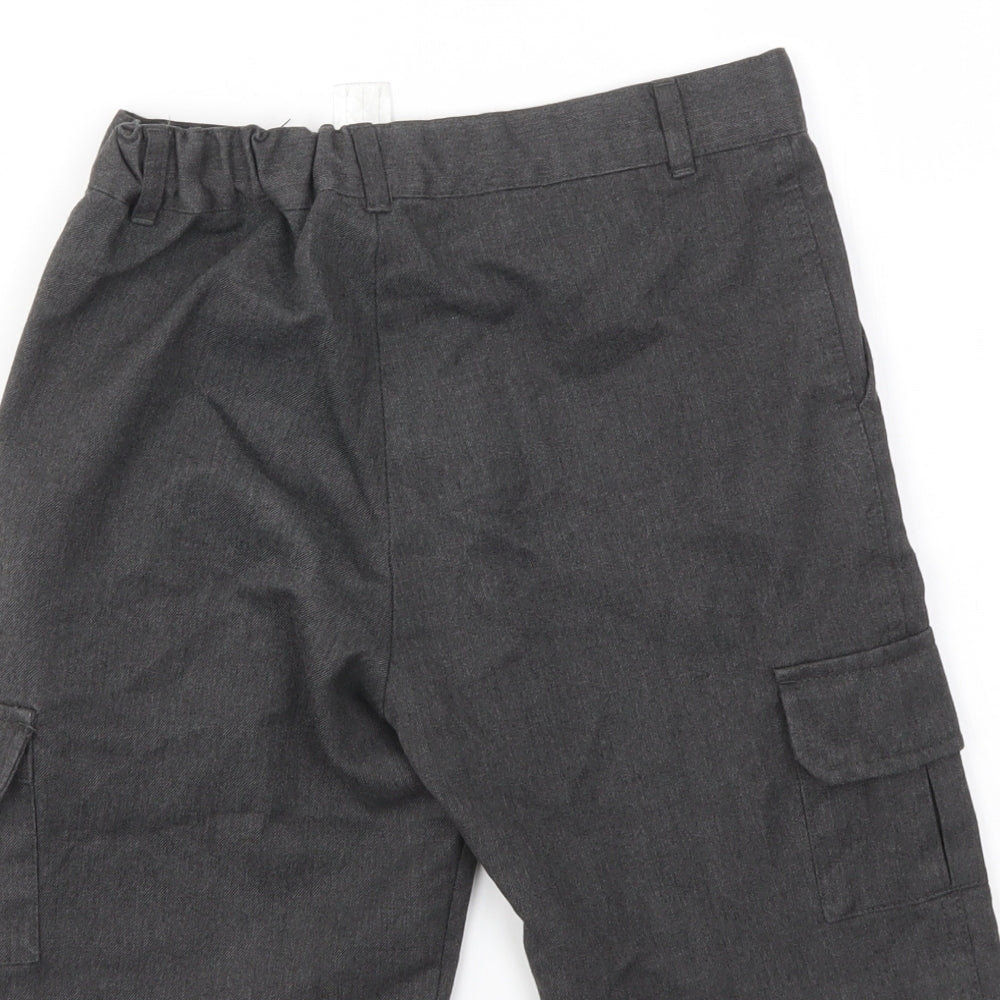 F&F Boys Grey   Cargo Shorts Size 9-10 Years