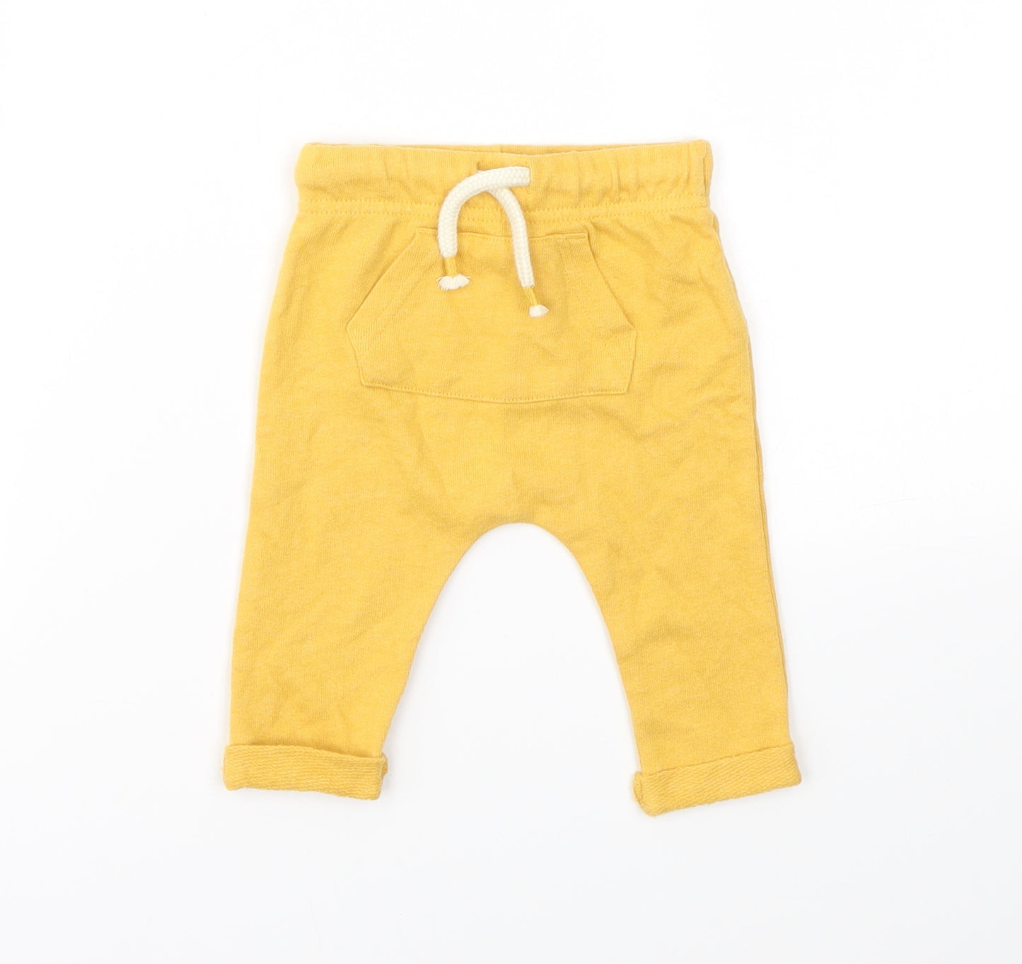 FRED &FLO Baby Yellow   Capri Trousers Size 3-6 Months