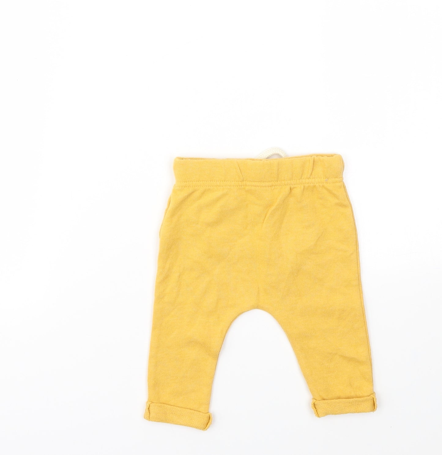 FRED &FLO Baby Yellow   Capri Trousers Size 3-6 Months