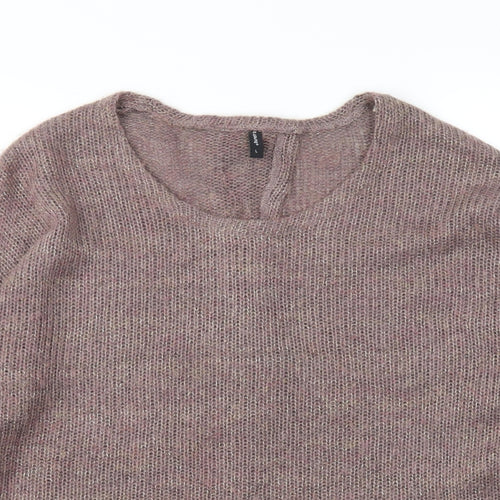 b.young Womens Purple   Pullover Jumper Size L