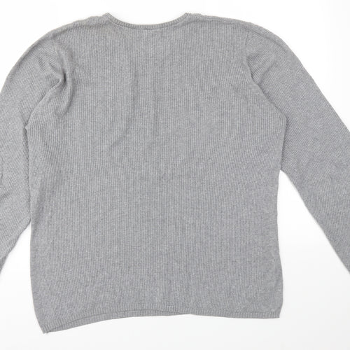 MNG Womens Grey   Pullover Jumper Size M