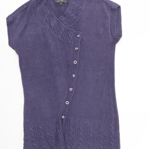 M&S Womens Purple   Pullover Jumper Size S