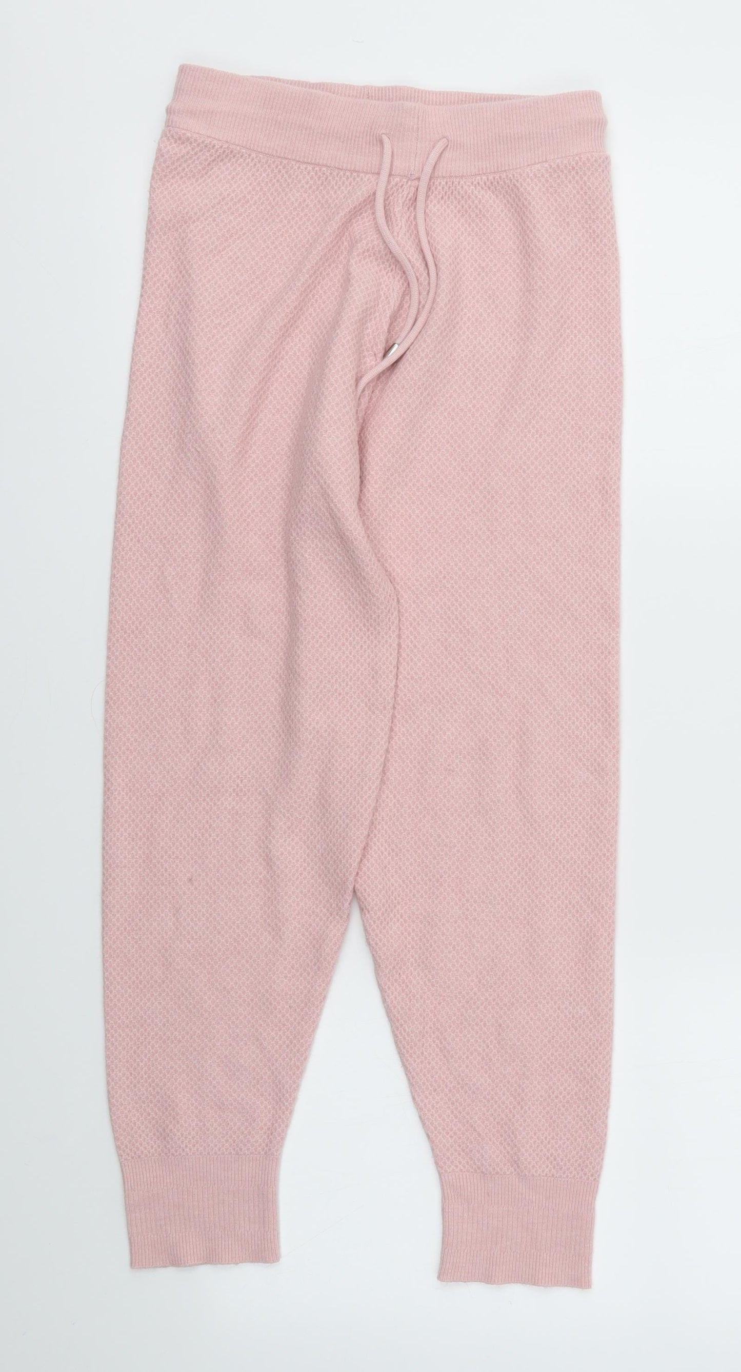 M&S Womens Pink   Capri Trousers Size XS L25 in - stretch waistband
