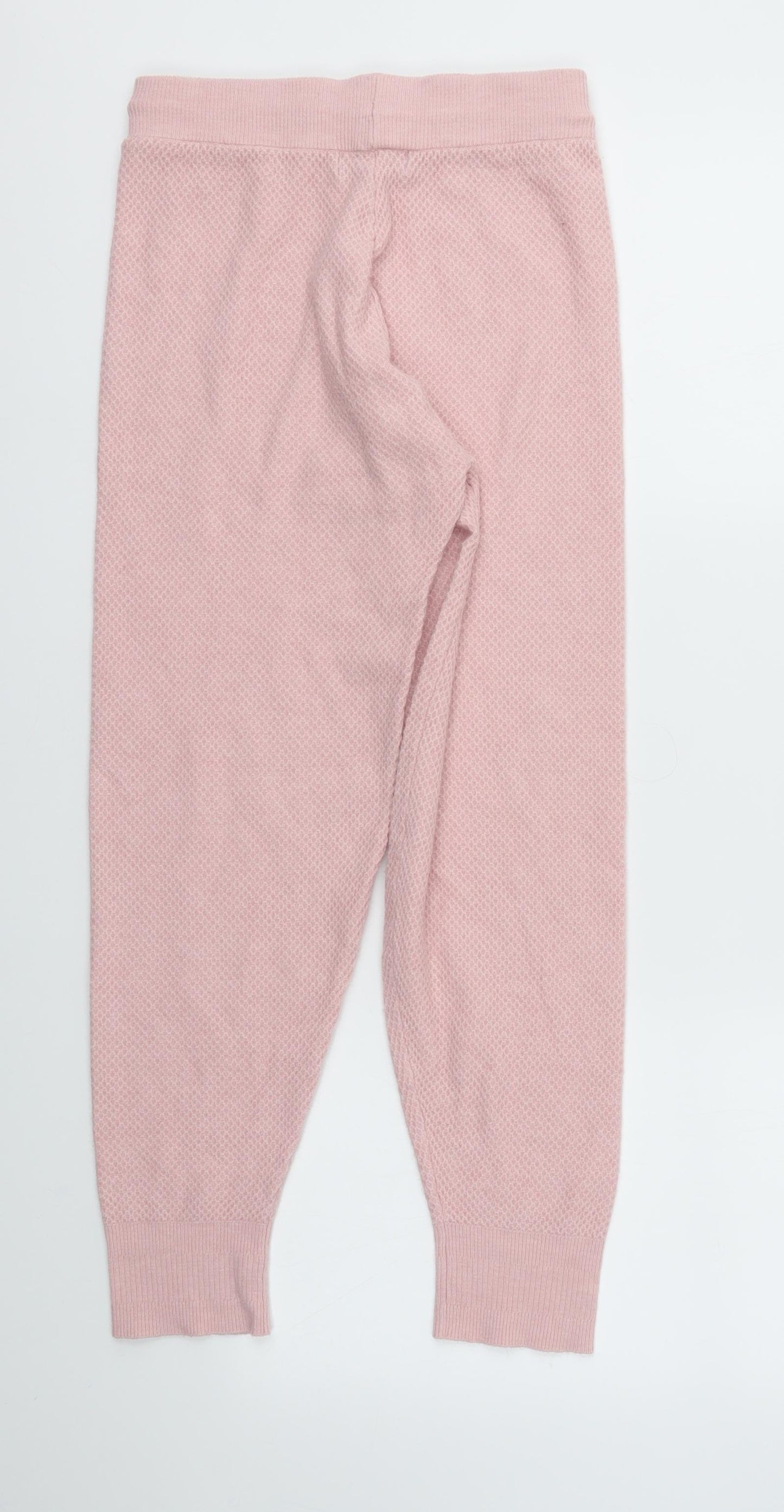 M&S Womens Pink   Capri Trousers Size XS L25 in - stretch waistband