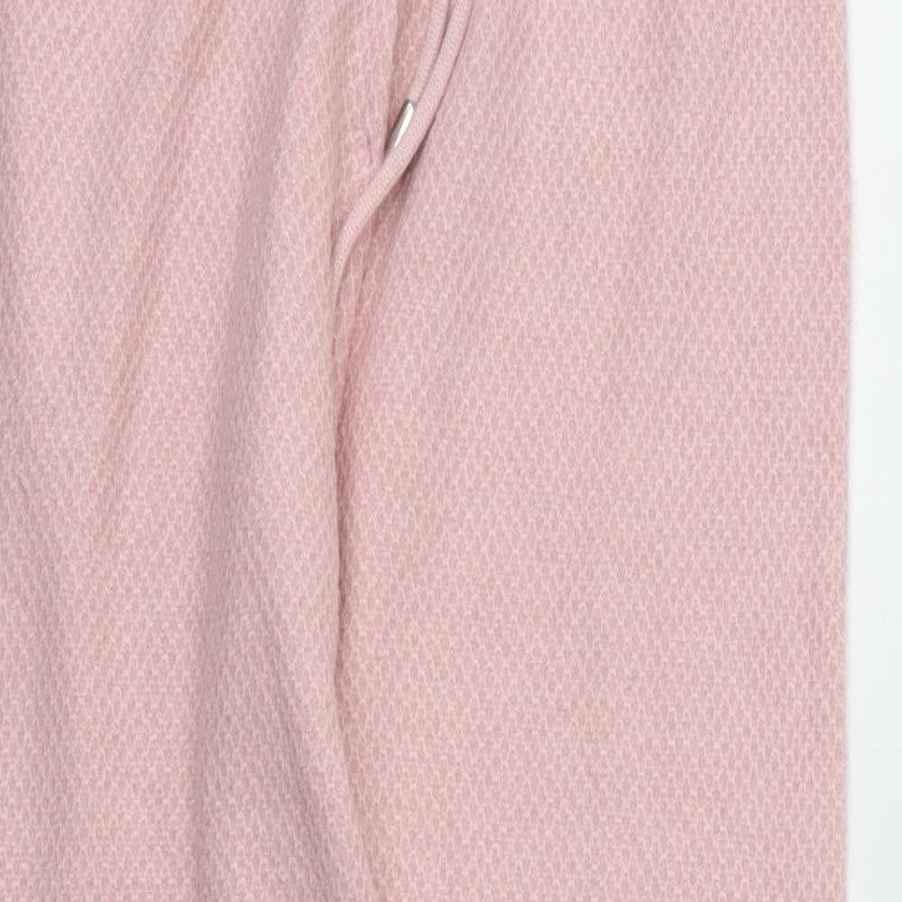 M&S Womens Pink   Capri Trousers Size XS L25 in - stretch waistband