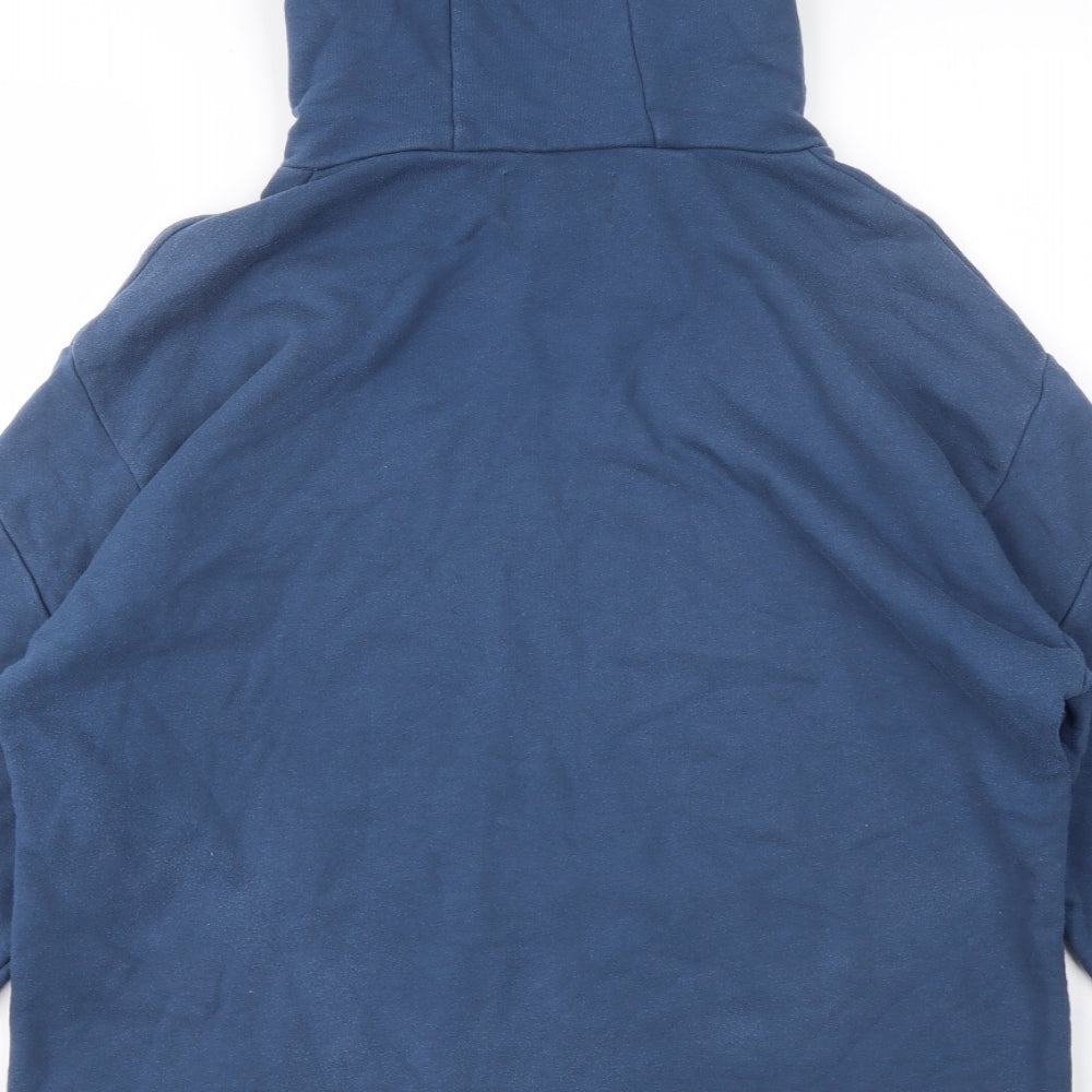 AT NEATO  Mens Blue   Pullover Hoodie Size S