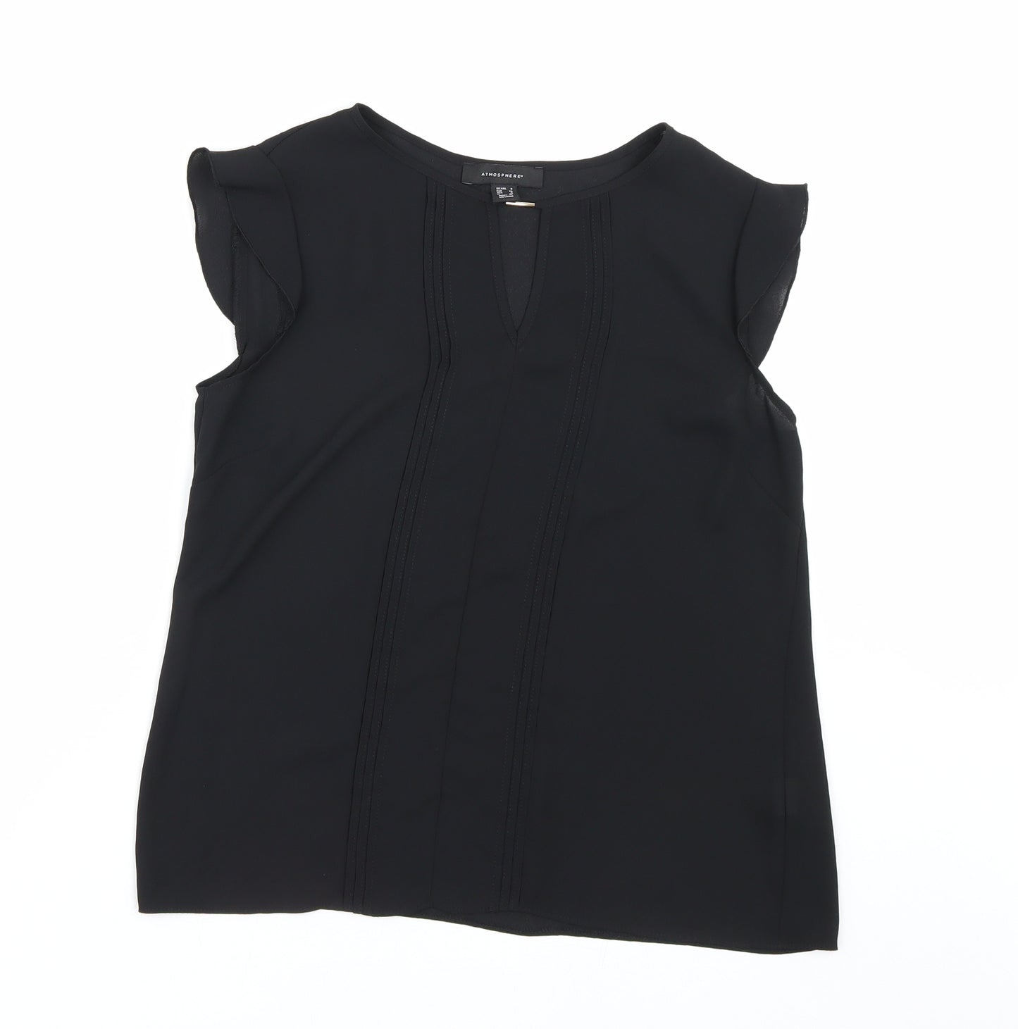 Atmosphere Womens Black   Basic Blouse Size 8