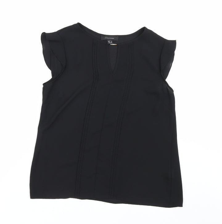 Atmosphere Womens Black   Basic Blouse Size 8