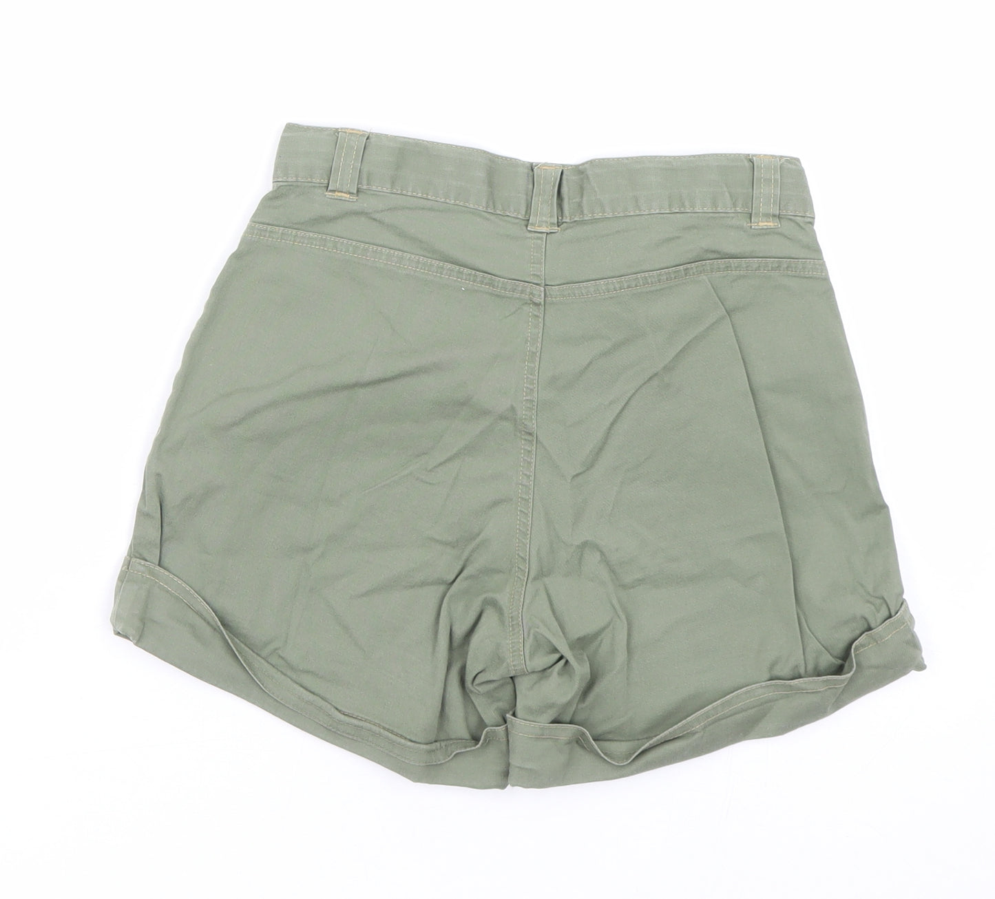 Gap Womens Green   Cut-Off Shorts Size 14