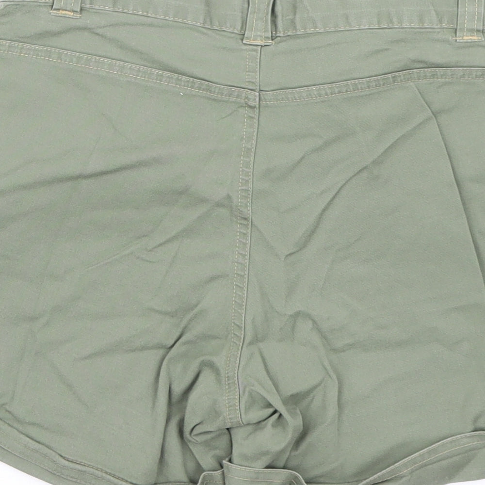 Gap Womens Green   Cut-Off Shorts Size 14